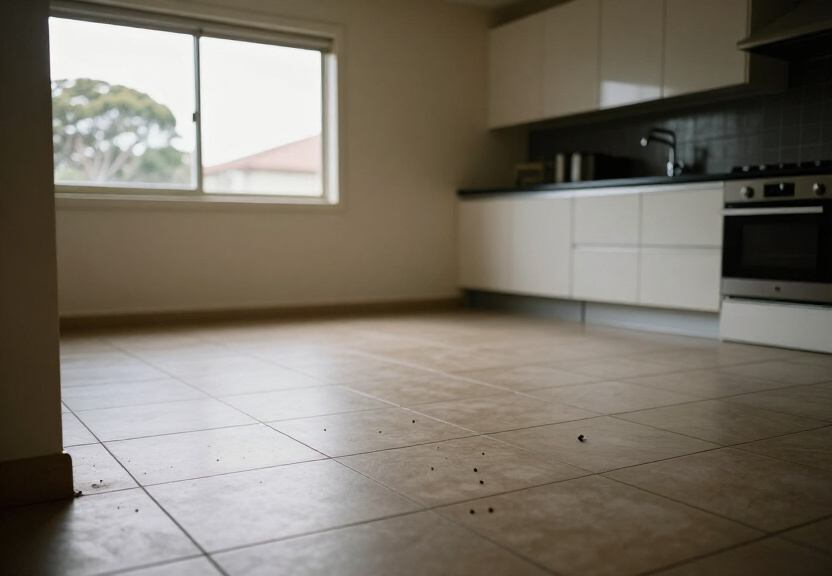 Cockroach-free kitchen in Wakeley after treatment