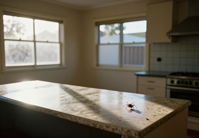 Ant trail in a Wakeley living room before treatment